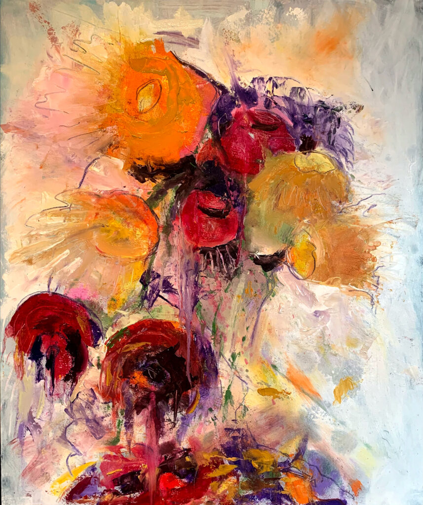 Flowers - abstract Impressionim
